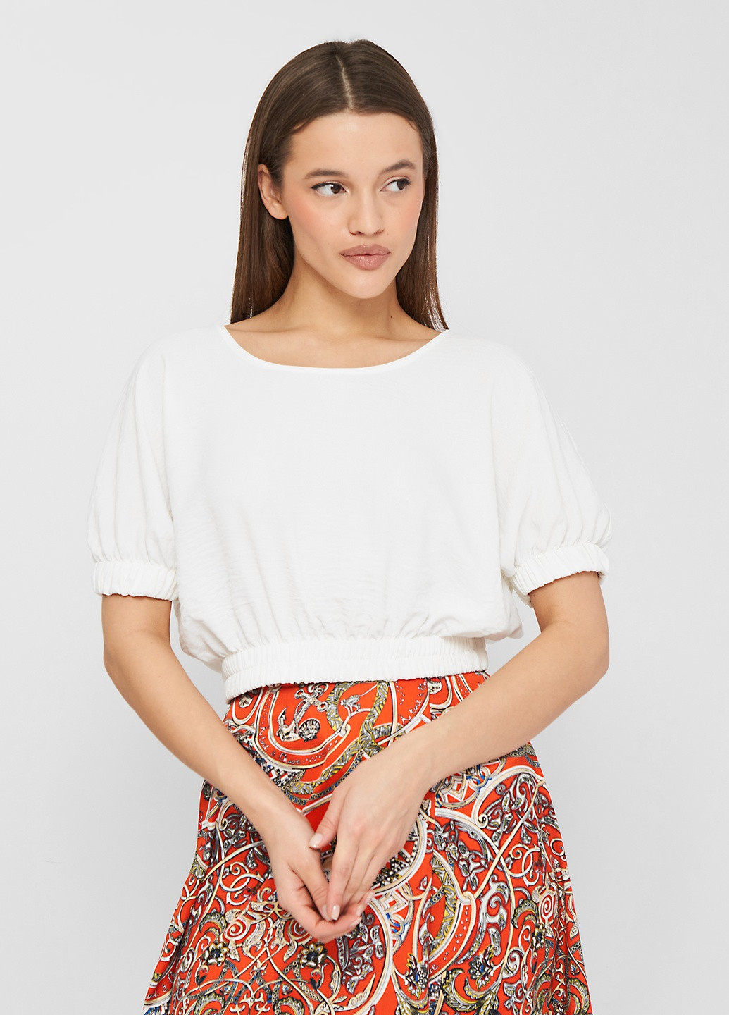 Белая блуза Zara