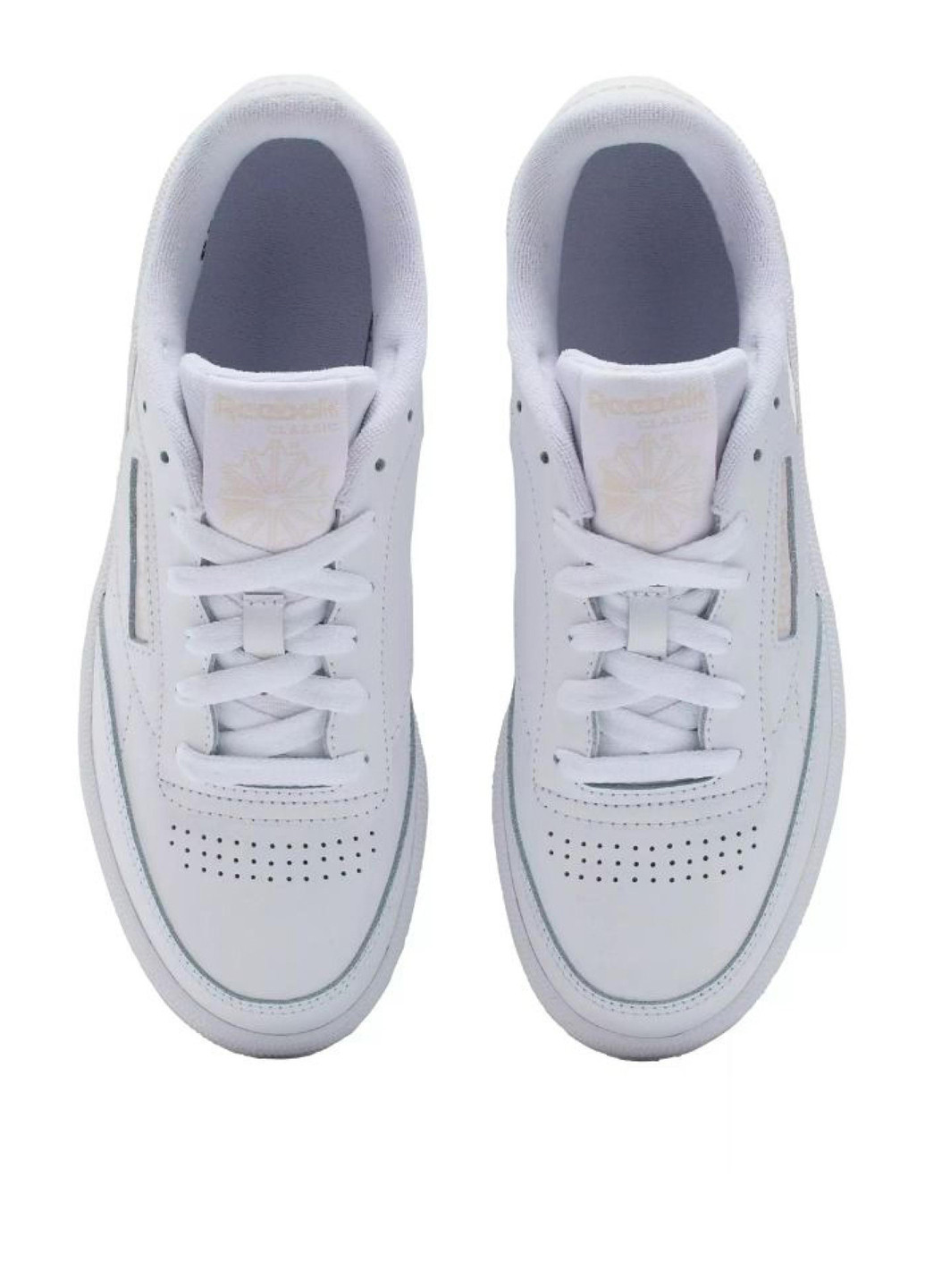 Білі осінні кросівки Reebok
