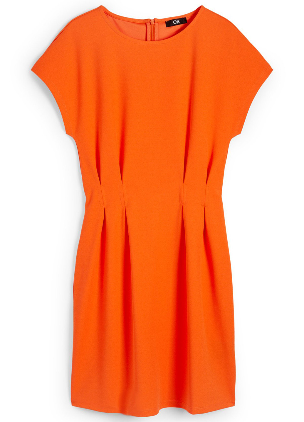Помаранчева кежуал сукня футляр C&A однотонна