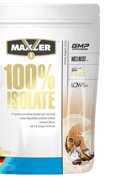 Протеин 100% Isolate 450 г швейцарский шоколад Maxler (251115953)