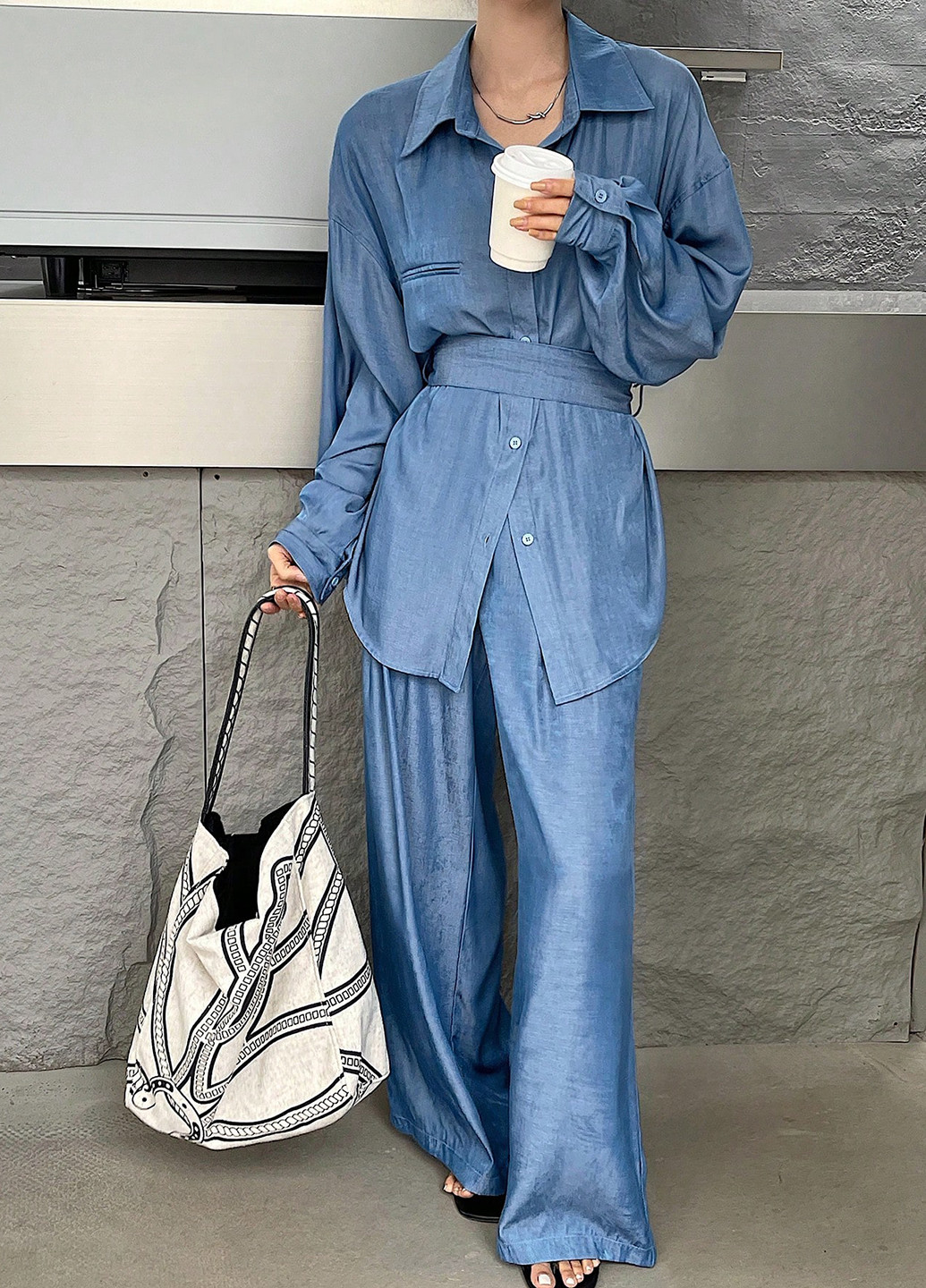 Костюм (рубашка, брюки) SHEIN (365220347)