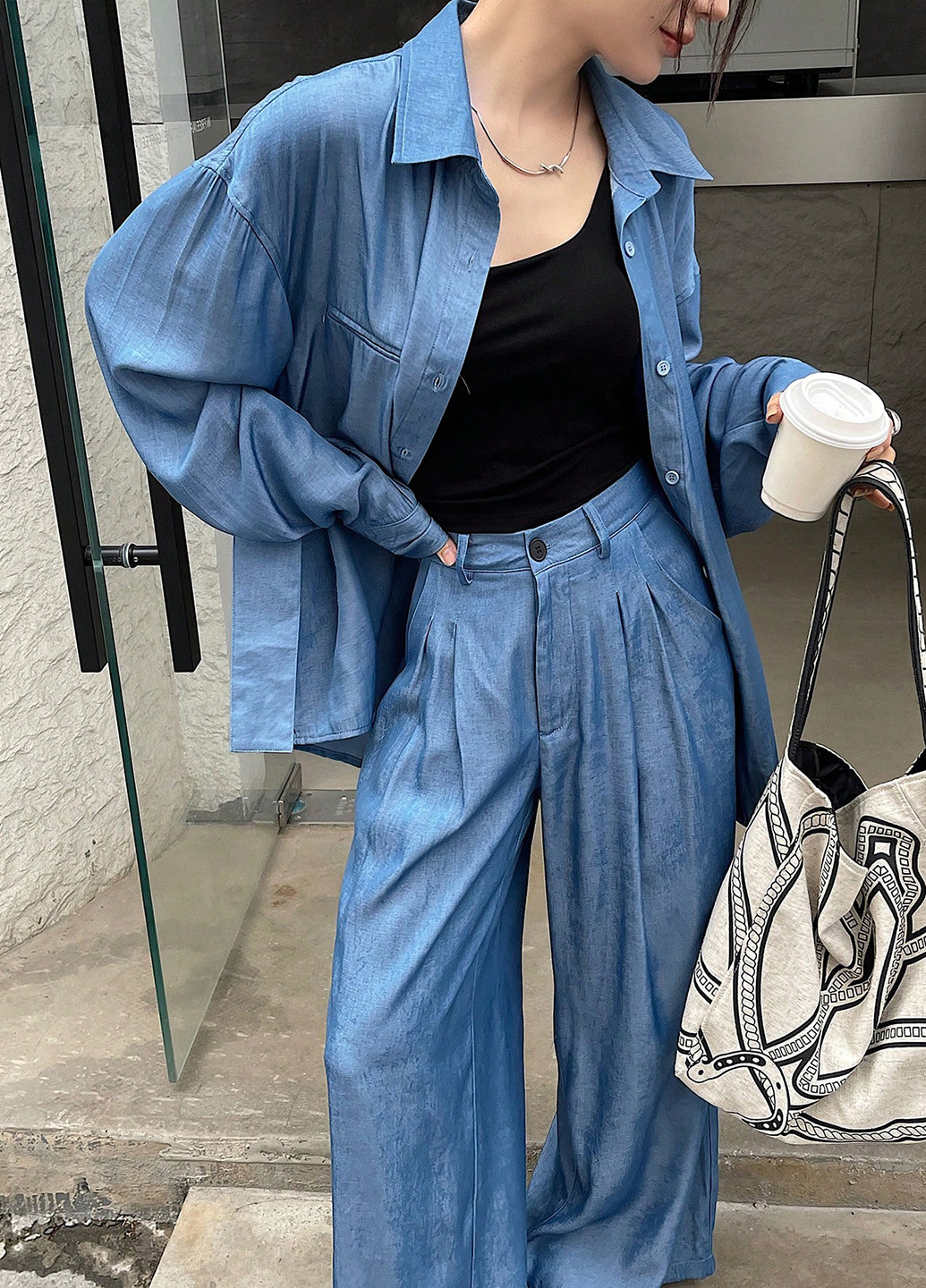 Костюм (рубашка, брюки) SHEIN (365220347)