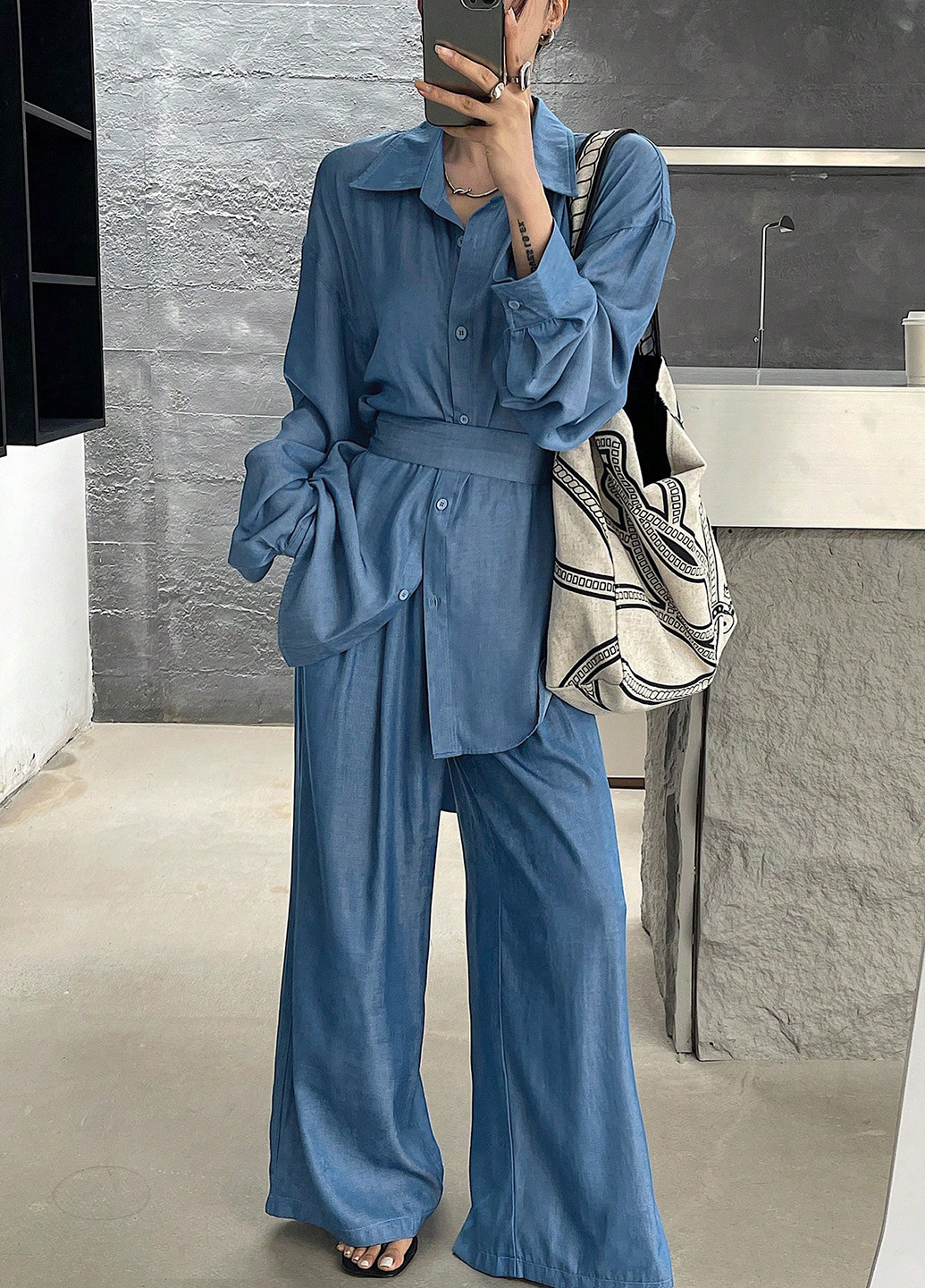 Костюм (рубашка, брюки) SHEIN (365220347)