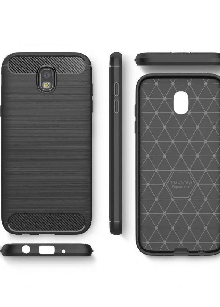 Чохол для мобільного телефону (смартфону) для SAMSUNG Galaxy J3 2017 Carbon Fiber (Black) Laudtec (LT-J32017B) BeCover (201492481)