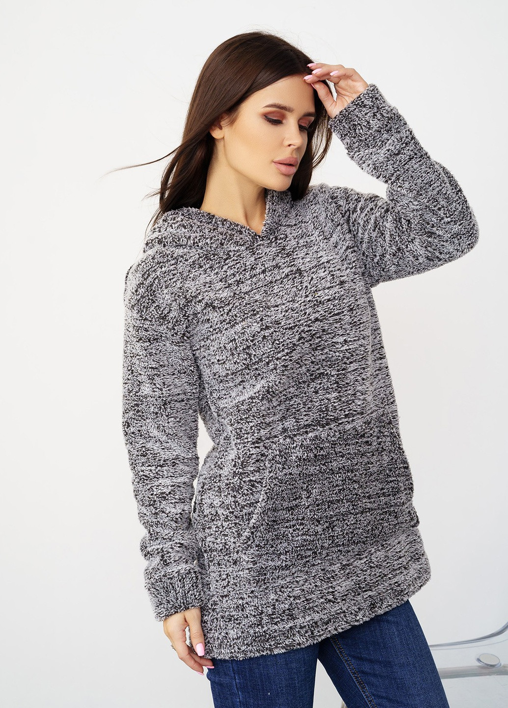 Толстовка женская ISSA PLUS свитер-wn20-350 (254858239)