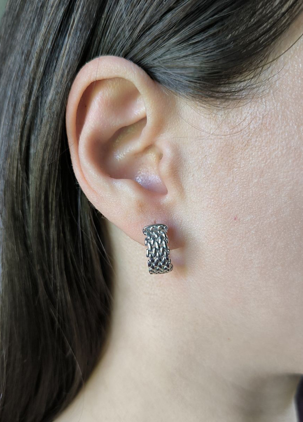 Серьги Silver Flame (336574516)