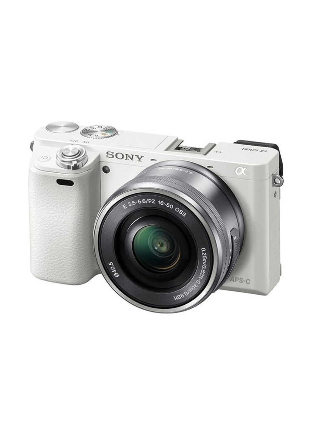 Системная фотокамера Sony Alpha 6000 kit 16-50mm White белая