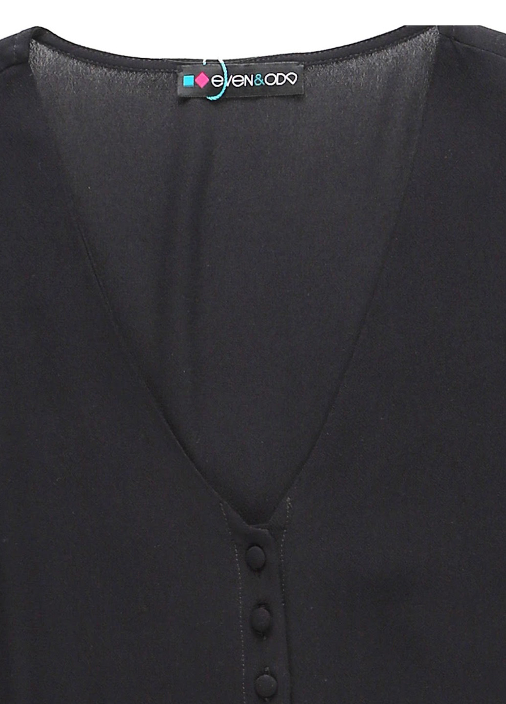 Чёрная блуза Even & Odd
