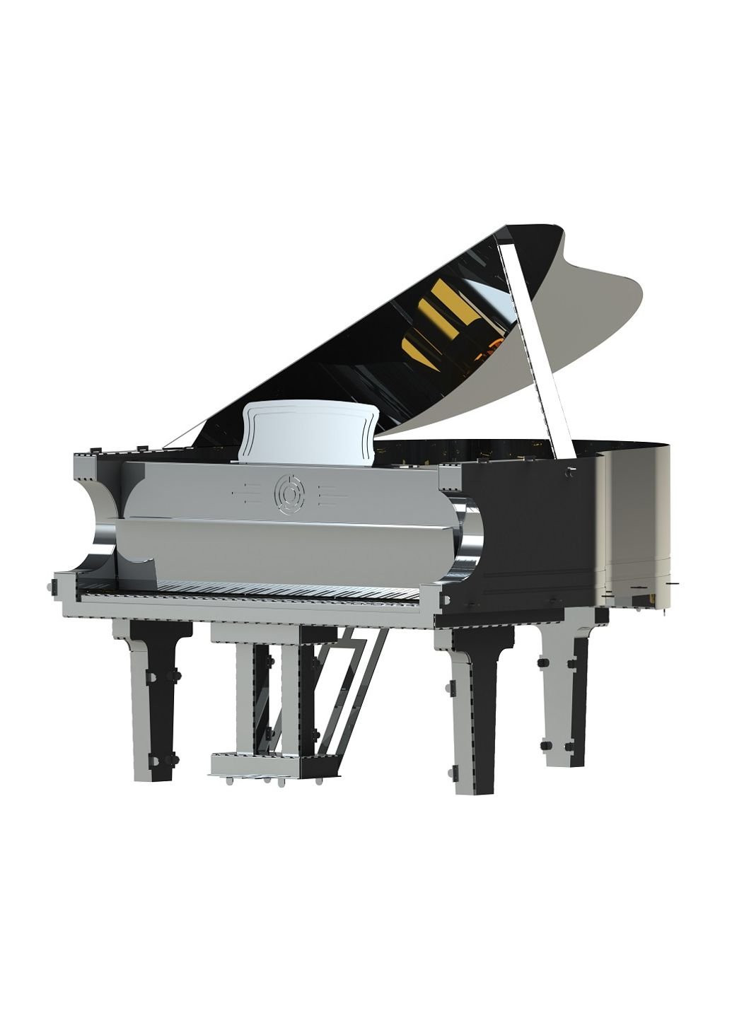 Конструктор Metal Time Grande Pianola (MT011) No Brand (254075970)