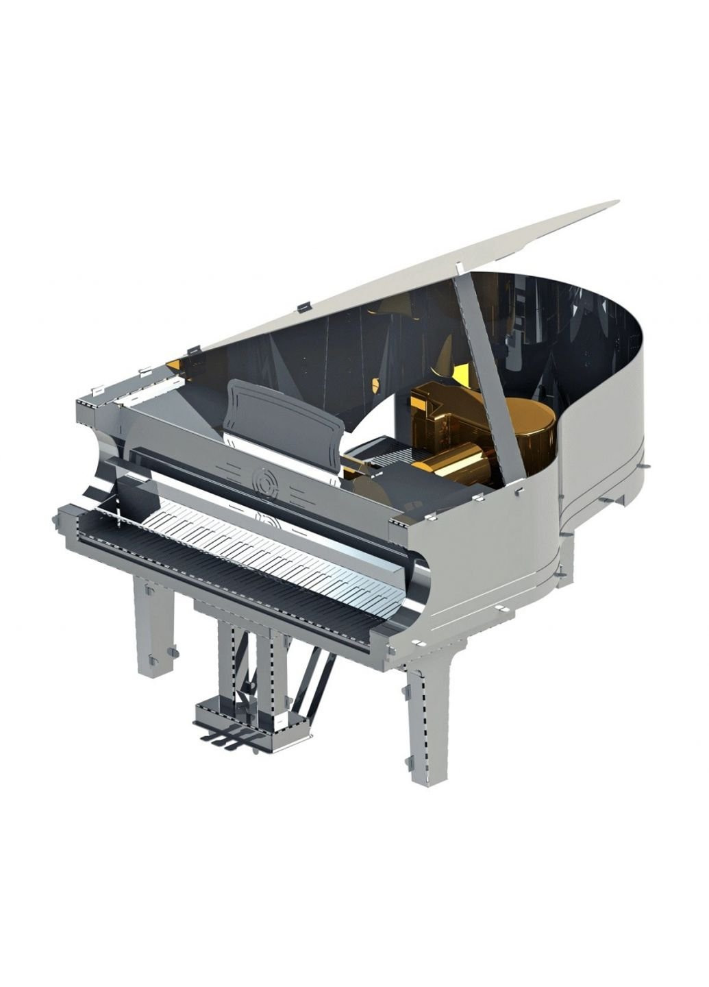 Конструктор Metal Time Grande Pianola (MT011) No Brand (254075970)