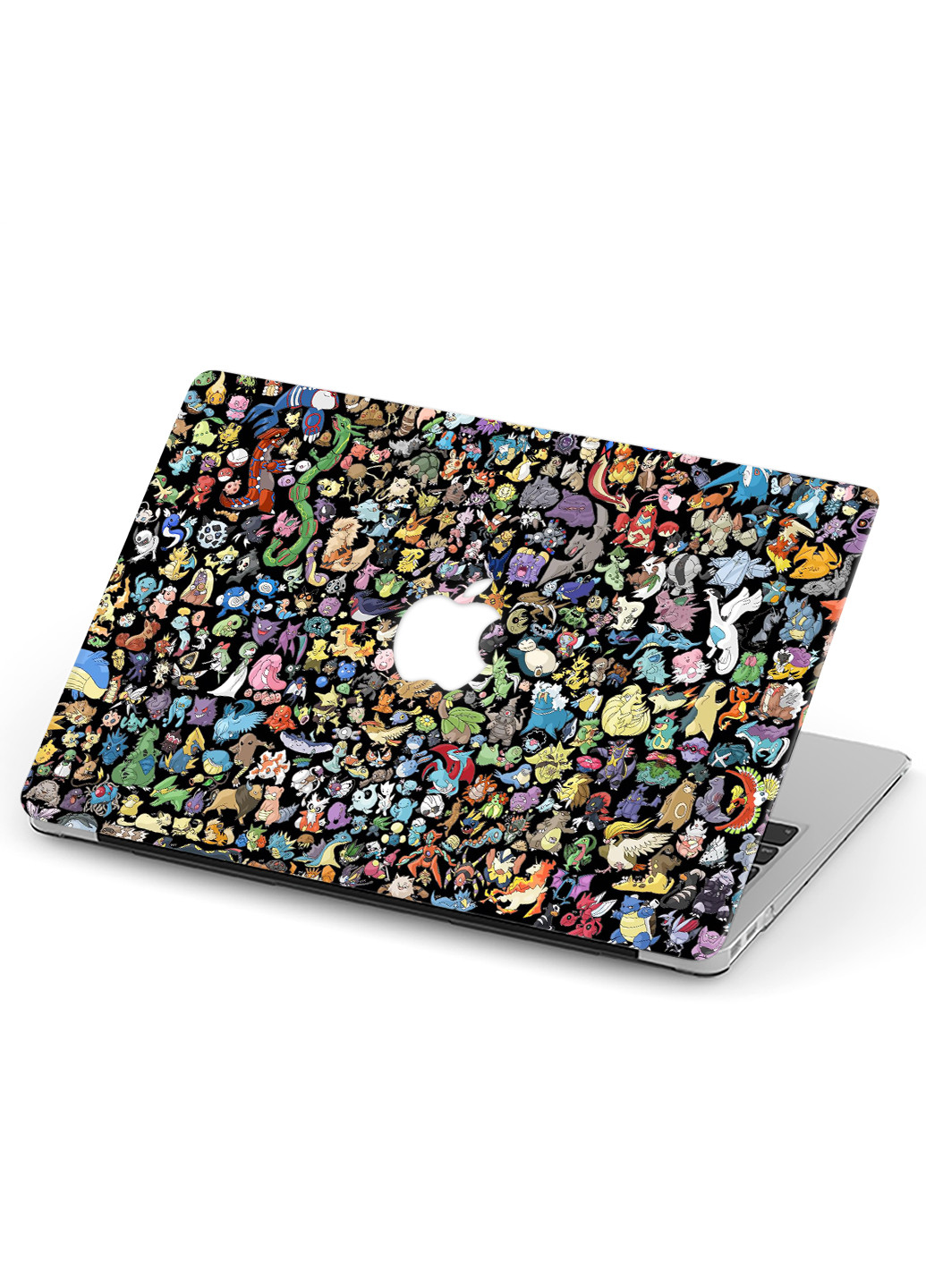 Чехол пластиковый для Apple MacBook Pro Retina 15 A1398 Покемон Паттерн (Pokemon Pattern) (6353-2462) MobiPrint (218865571)