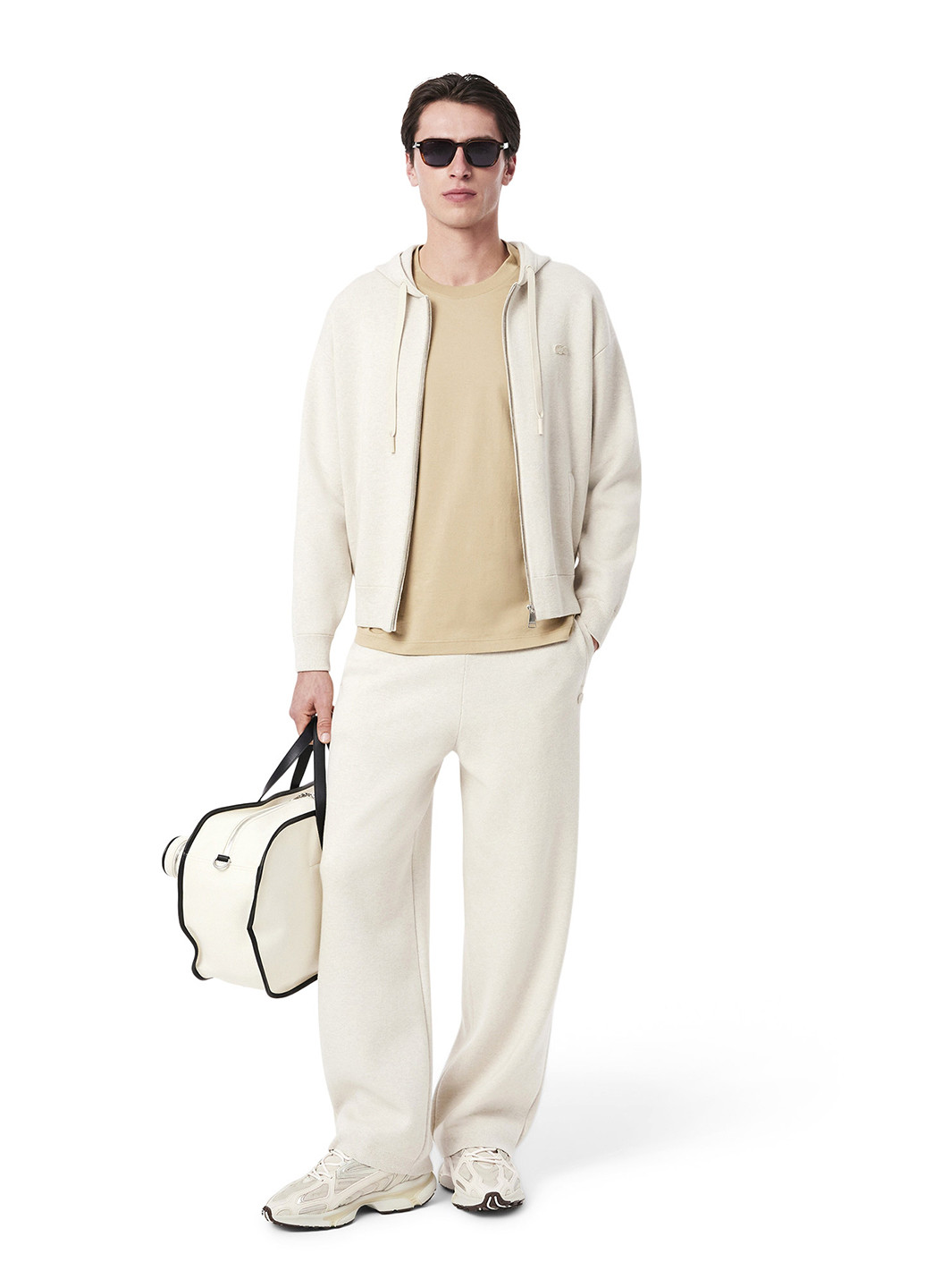 Бежеві Осінні кросівки Lacoste L003 2K24