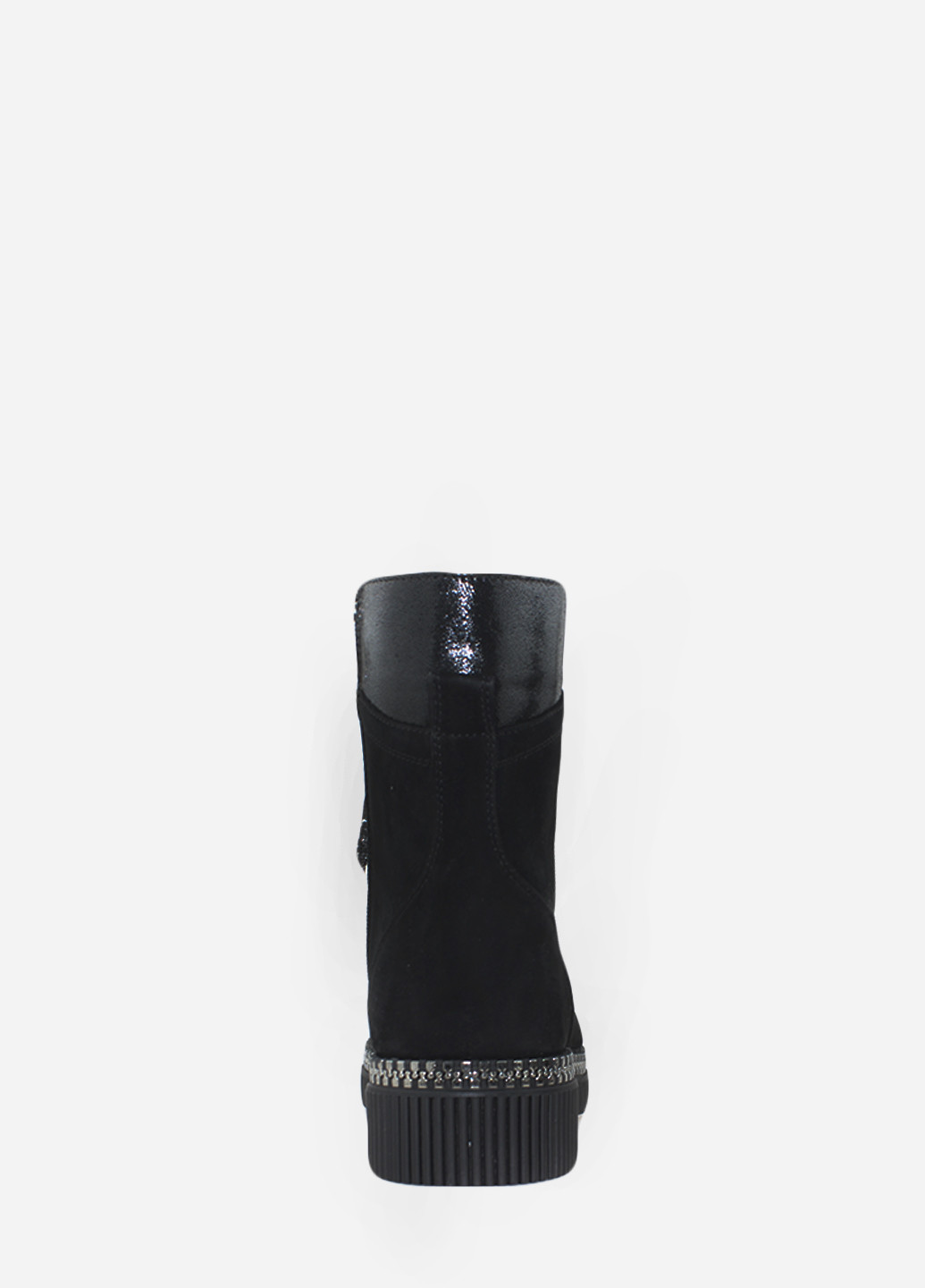 Зимние ботинки rd792 черный Digsi из натурального нубука