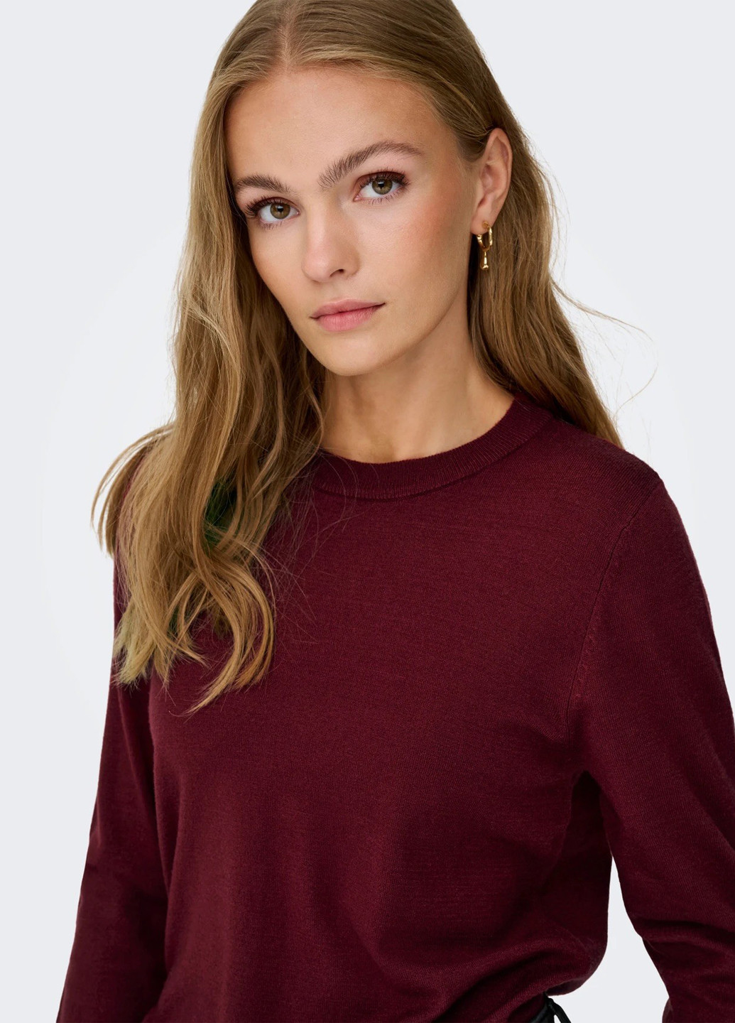 Бордовий демісезонний джемпер джемпер Only