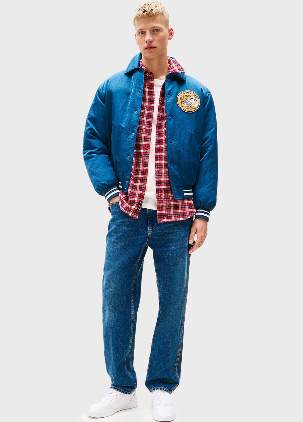 Синя демісезонна куртка Tommy Jeans