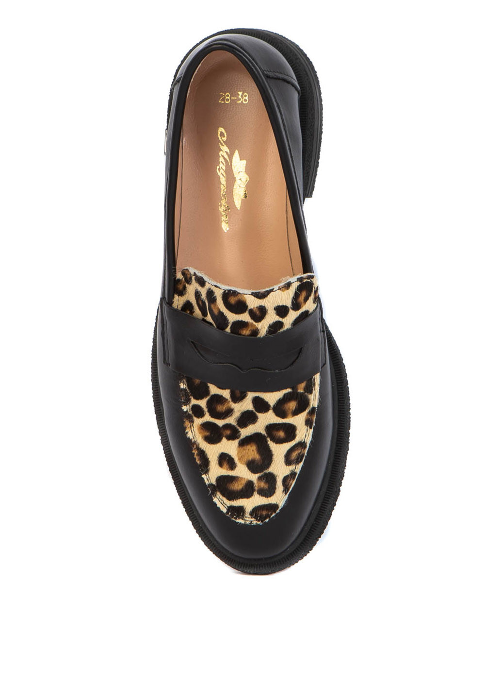 Magnolya Туфли лоферы черный з натуральная кожа, — демисезон (311262535)