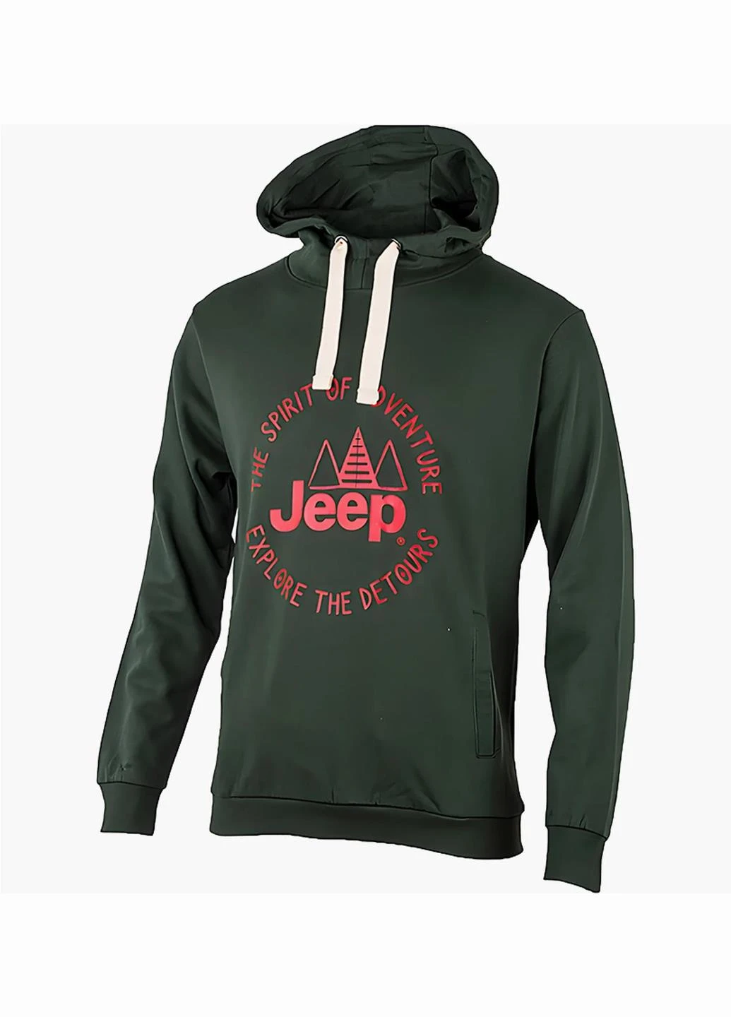 Худи O102567-E848 Jeep Hooded Sweatshirt The Spirit Of Adventure Green (367034343)