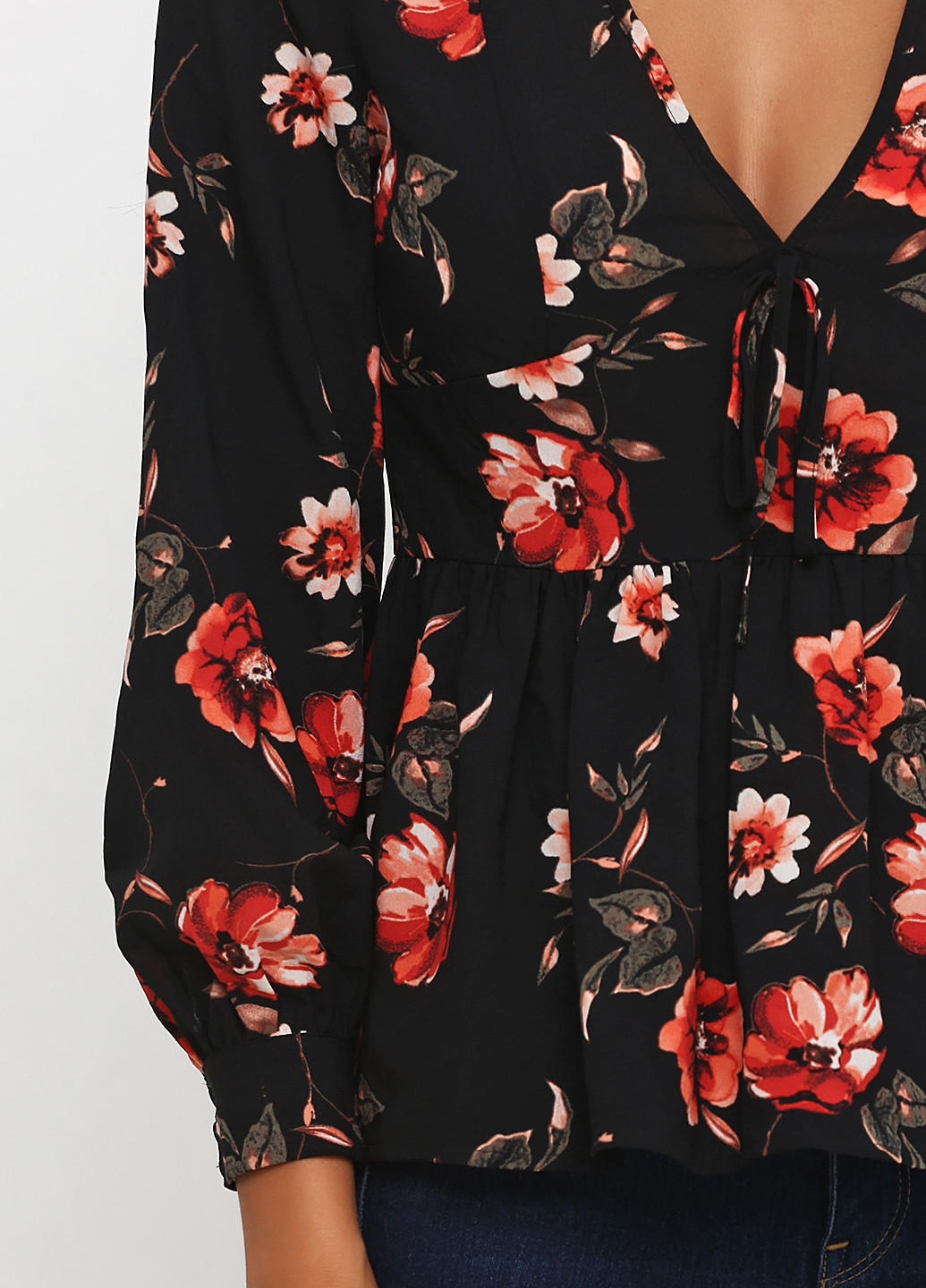 Чёрная блуза East Femme