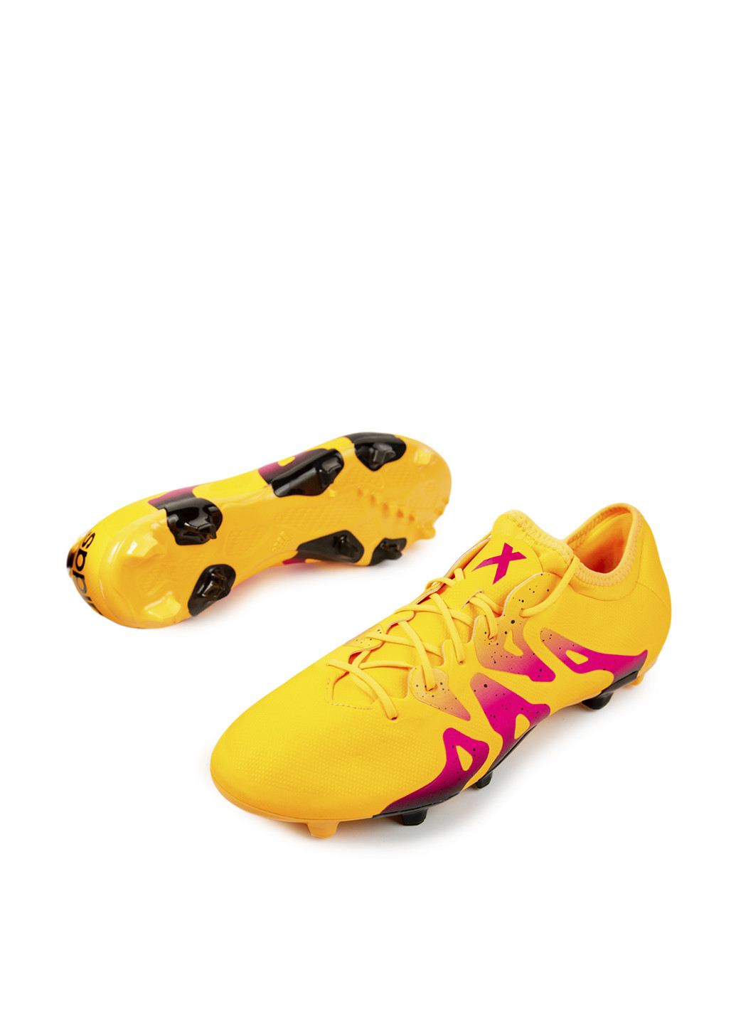 Бутси adidas абстрактні жовті спортивні