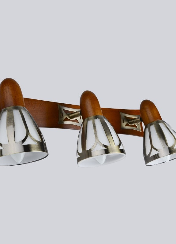 Светильник настенно-потолочный спот поворотный накладной HTL-157/3 E14 Brille (253893325)