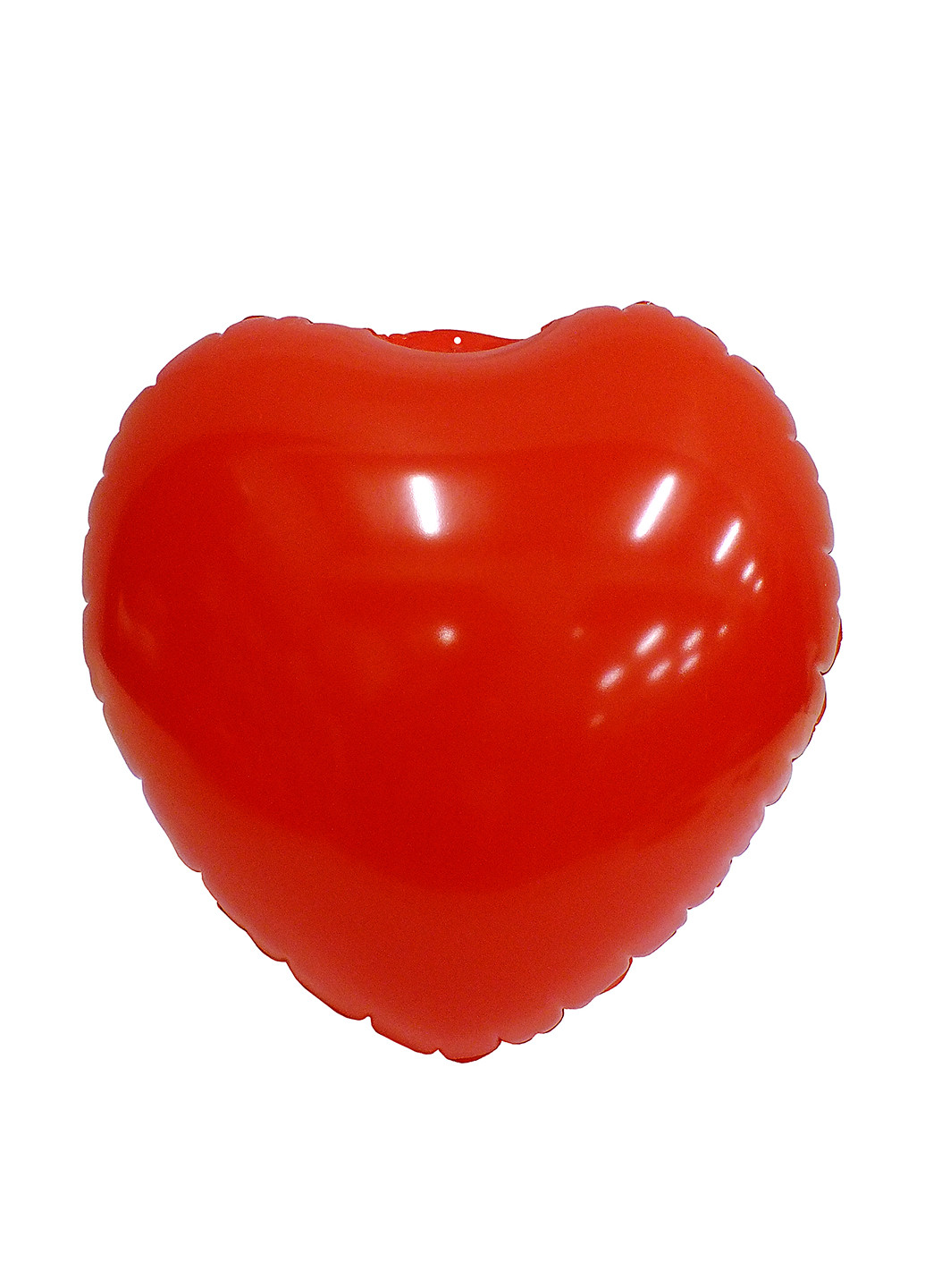 Сердце надувное, 35х33 см Seta Decor однотонная красная
