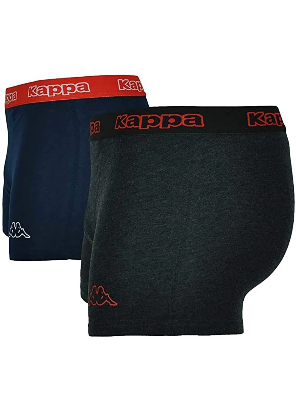 Трусы-боксеры Men's Boxer 2-pack XL Black/blue 304JB30-957 Kappa (253678078)
