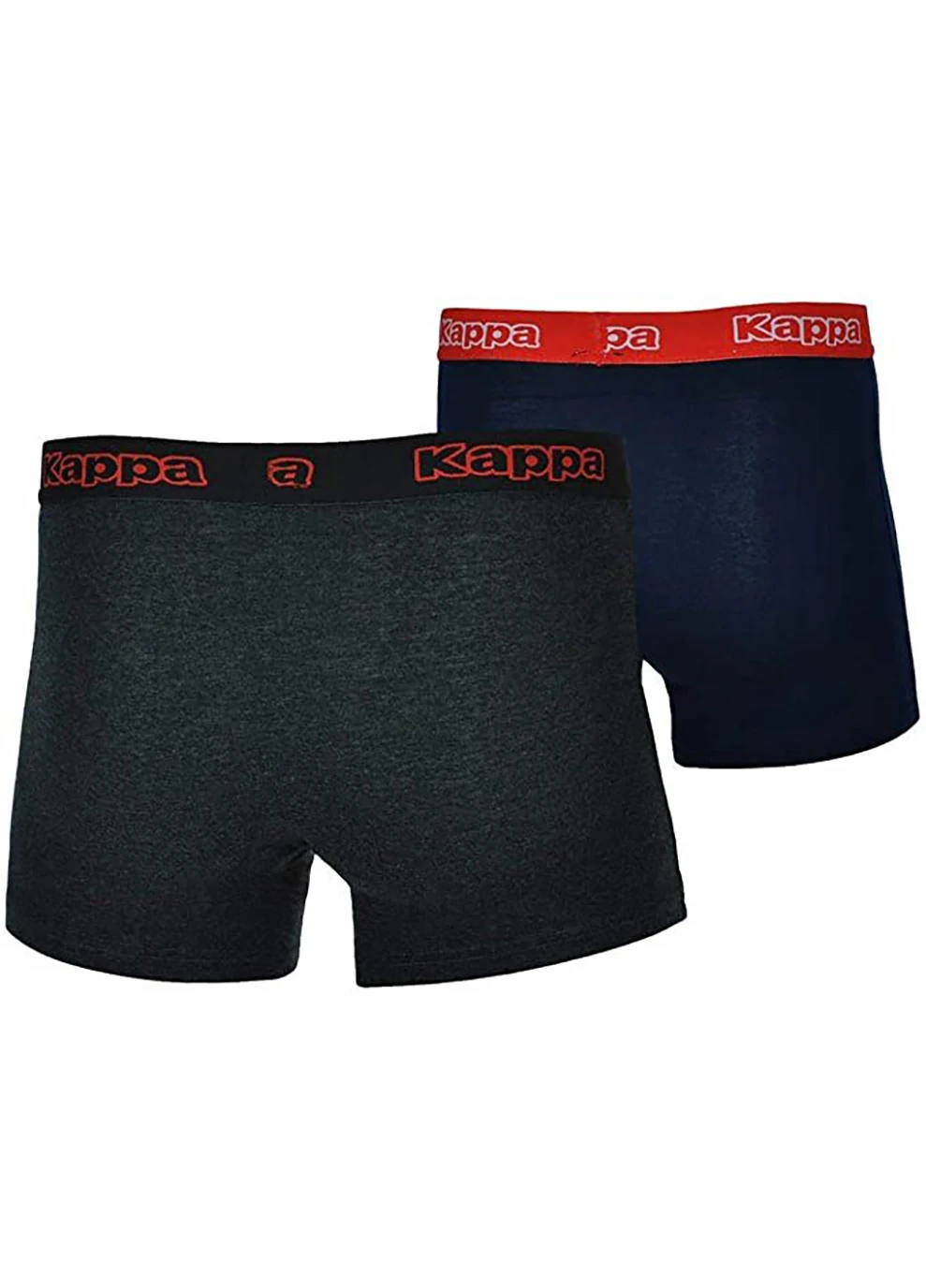 Трусы-боксеры Men's Boxer 2-pack XL Black/blue 304JB30-957 Kappa (253678078)