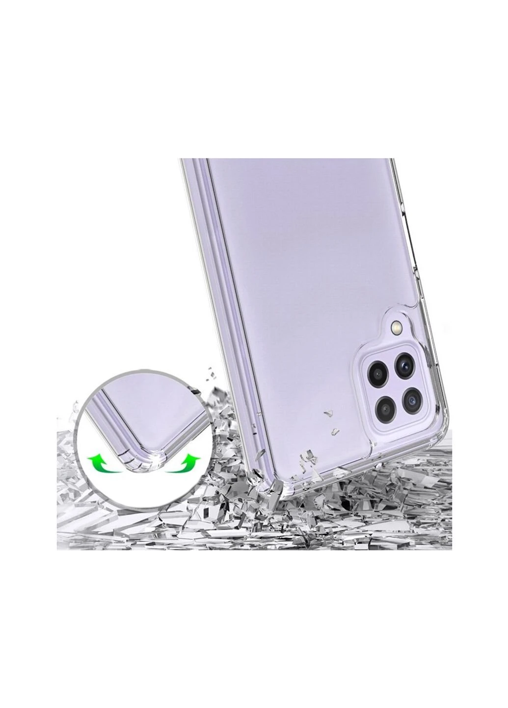 Чохол для мобільного телефону Samsung Galaxy M22 SM-M225 Transparancy (706930) BeCover (252571522)