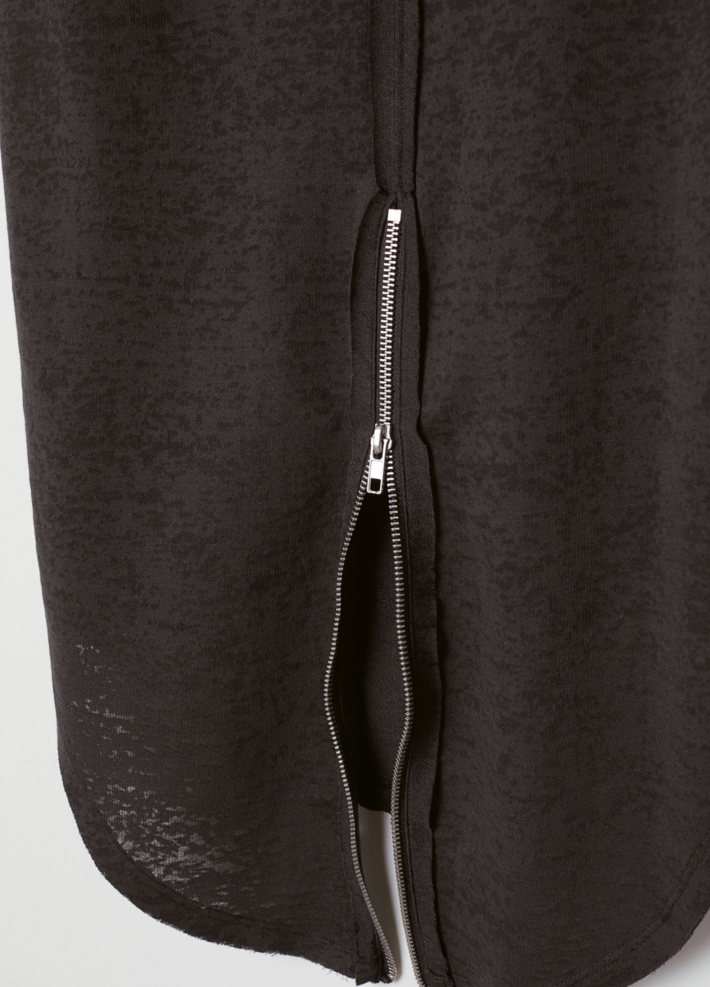 Темно-серое кэжуал платье платье-футболка H&M меланжевое