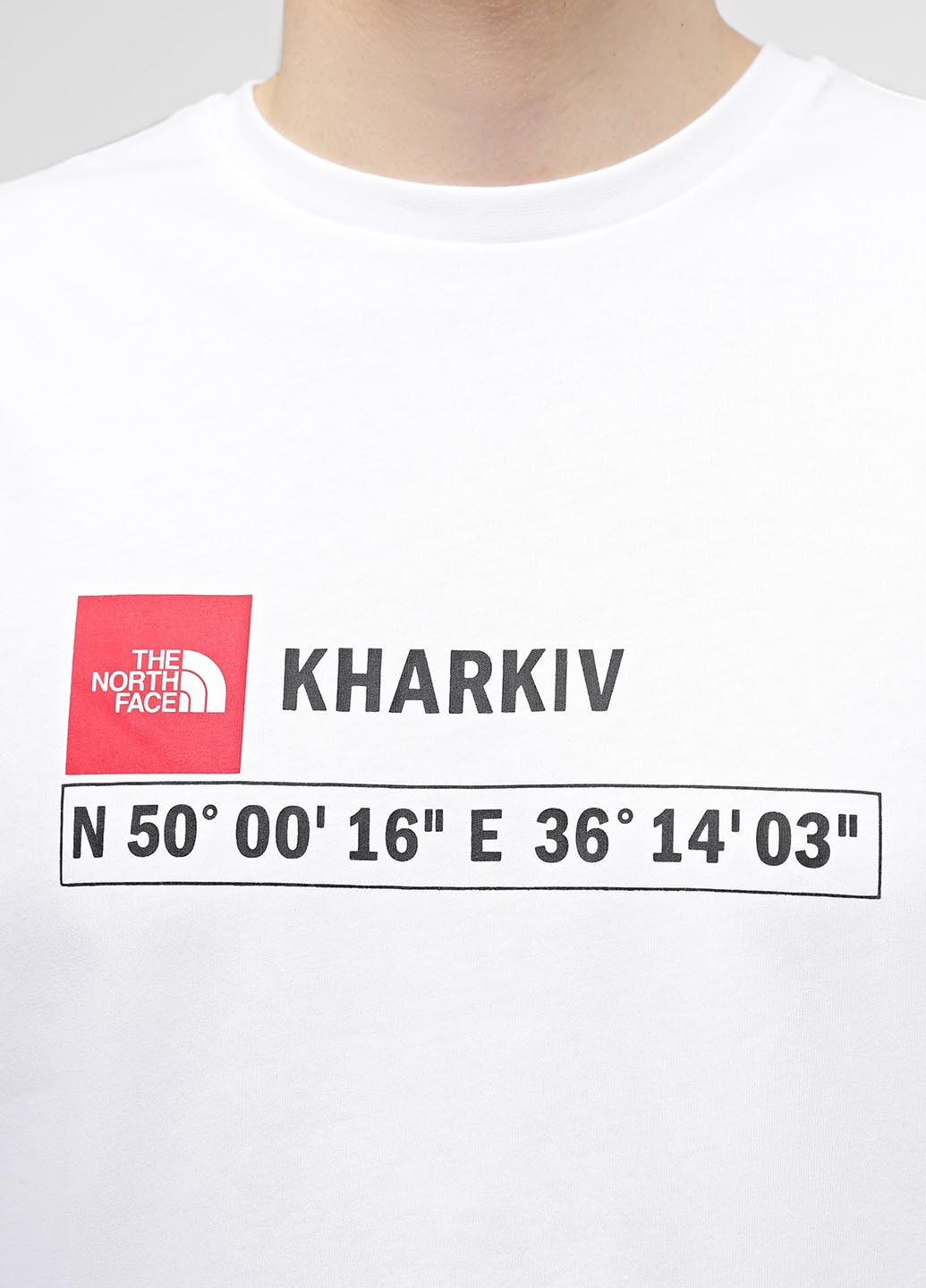 Біла футболка The North Face