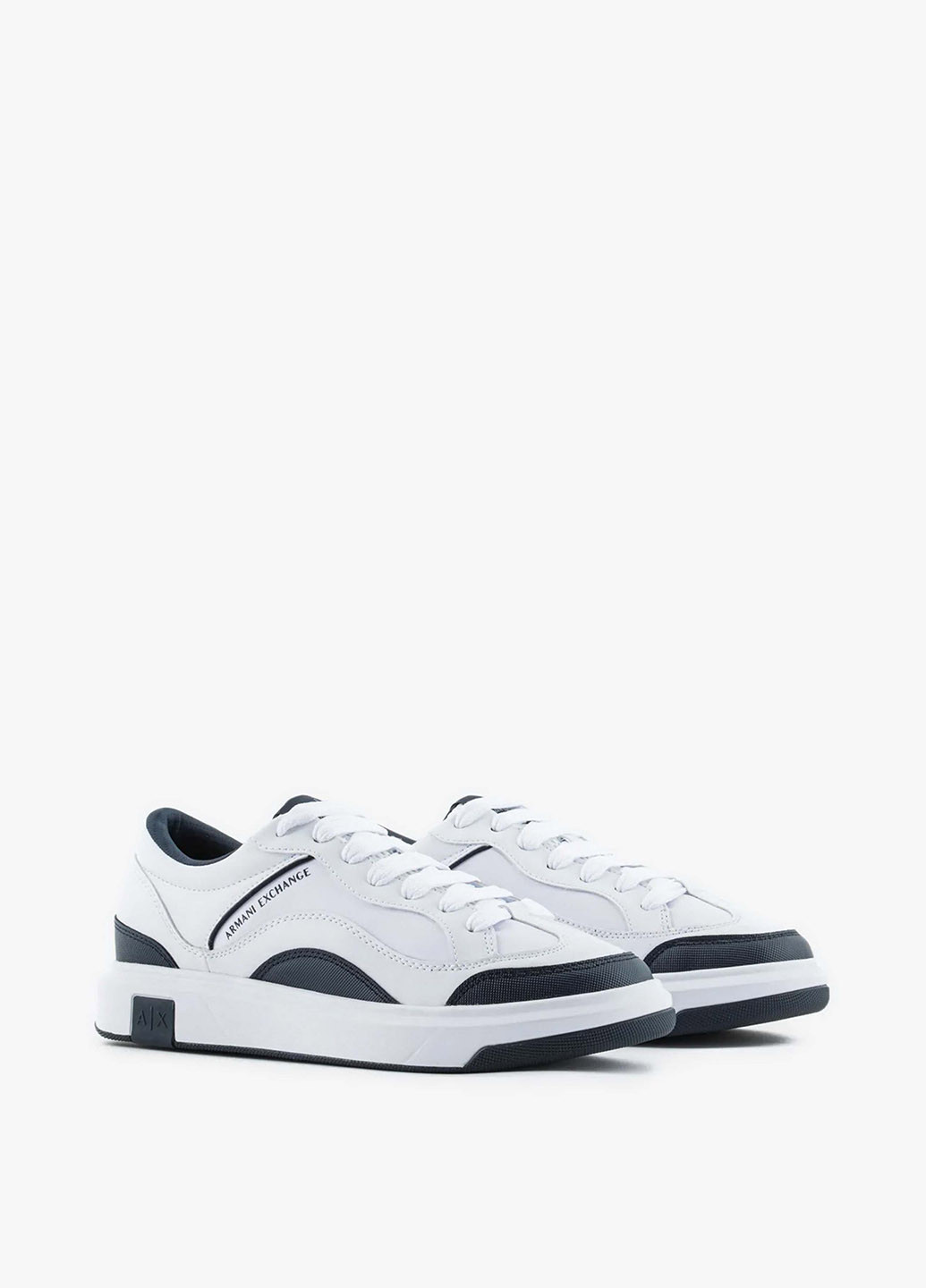 Цветные демисезонные кроссовки Armani Exchange