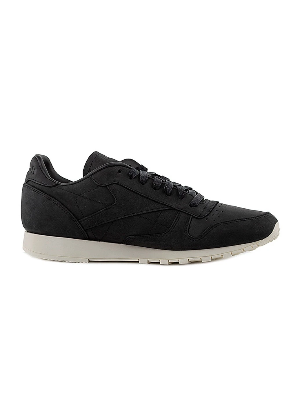 Чорні кросівки cl lthr lux pw демісезон Reebok