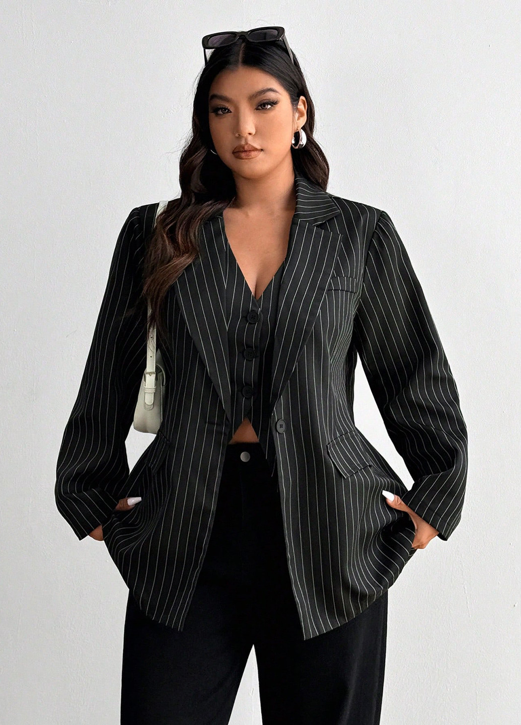 Костюм (жакет, жилет) SHEIN (346167747)