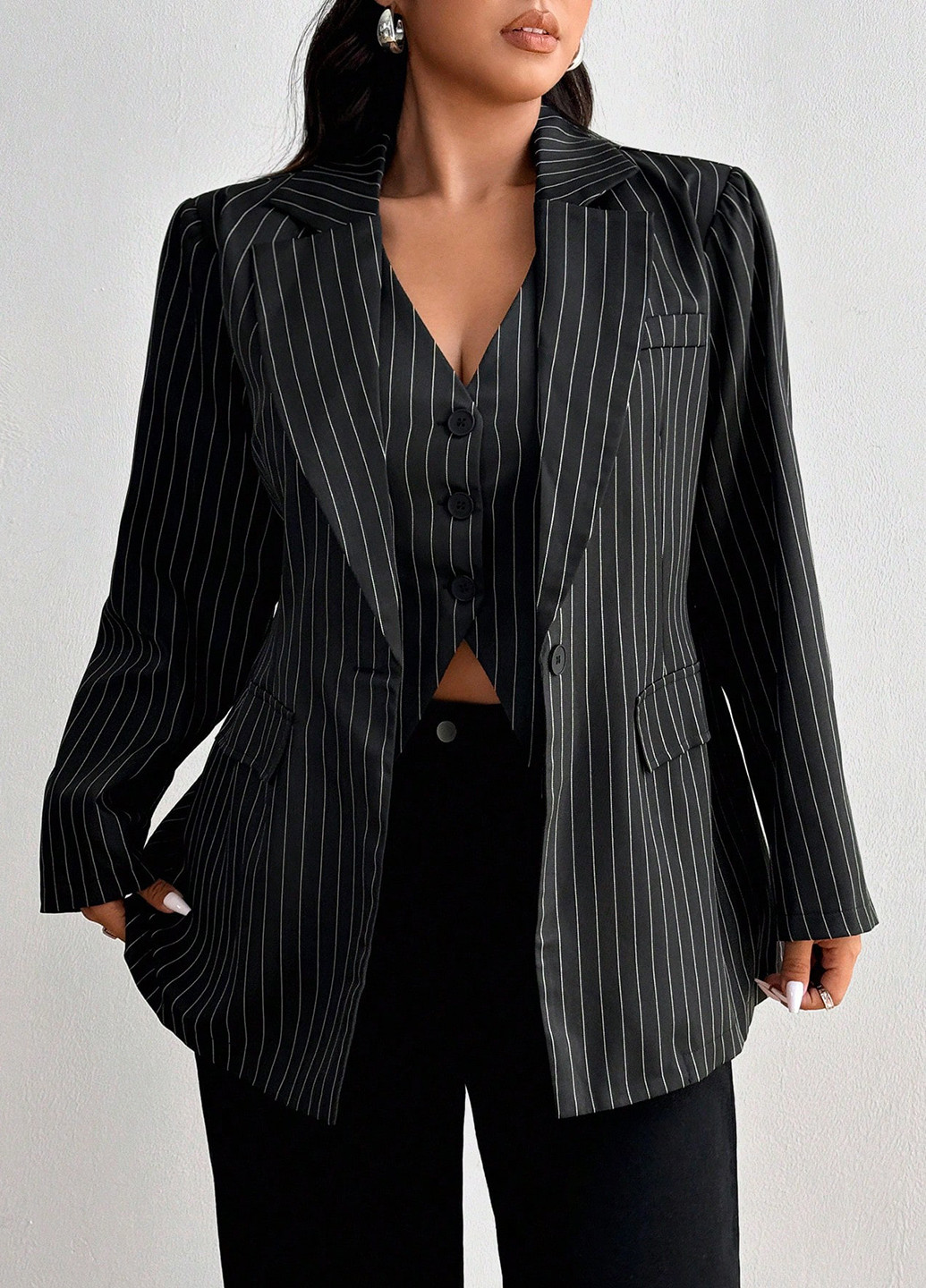 Костюм (жакет, жилет) SHEIN (346167747)