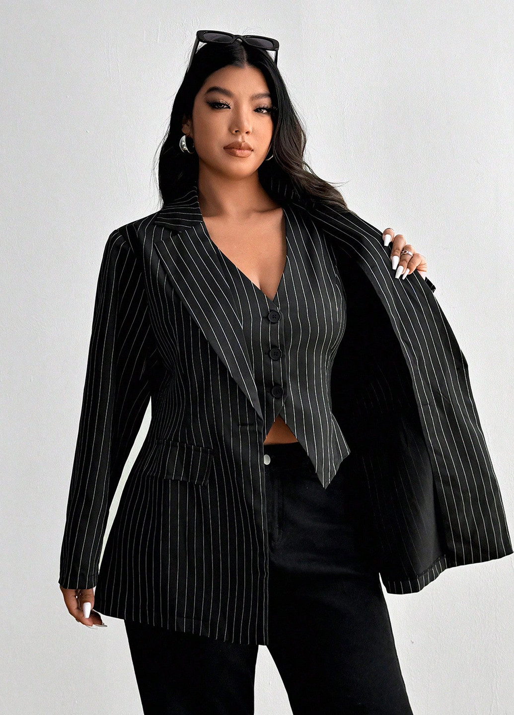 Костюм (жакет, жилет) SHEIN (346167747)