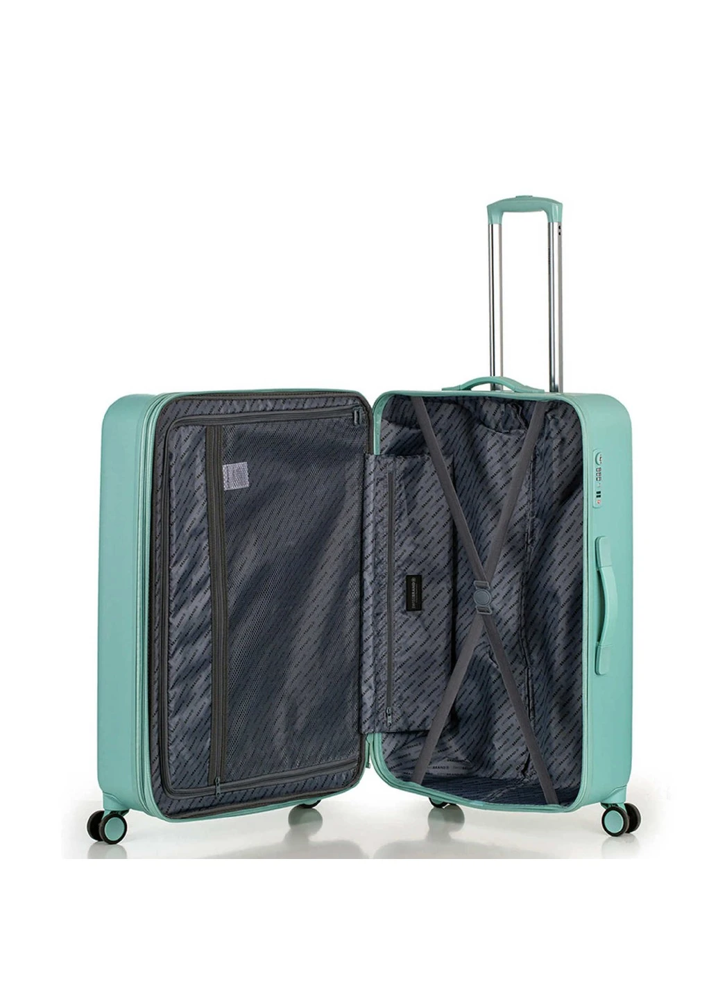 Чемодан Berlin (S) Mint (SWB_LHBER507S) Swissbrand (252825193)