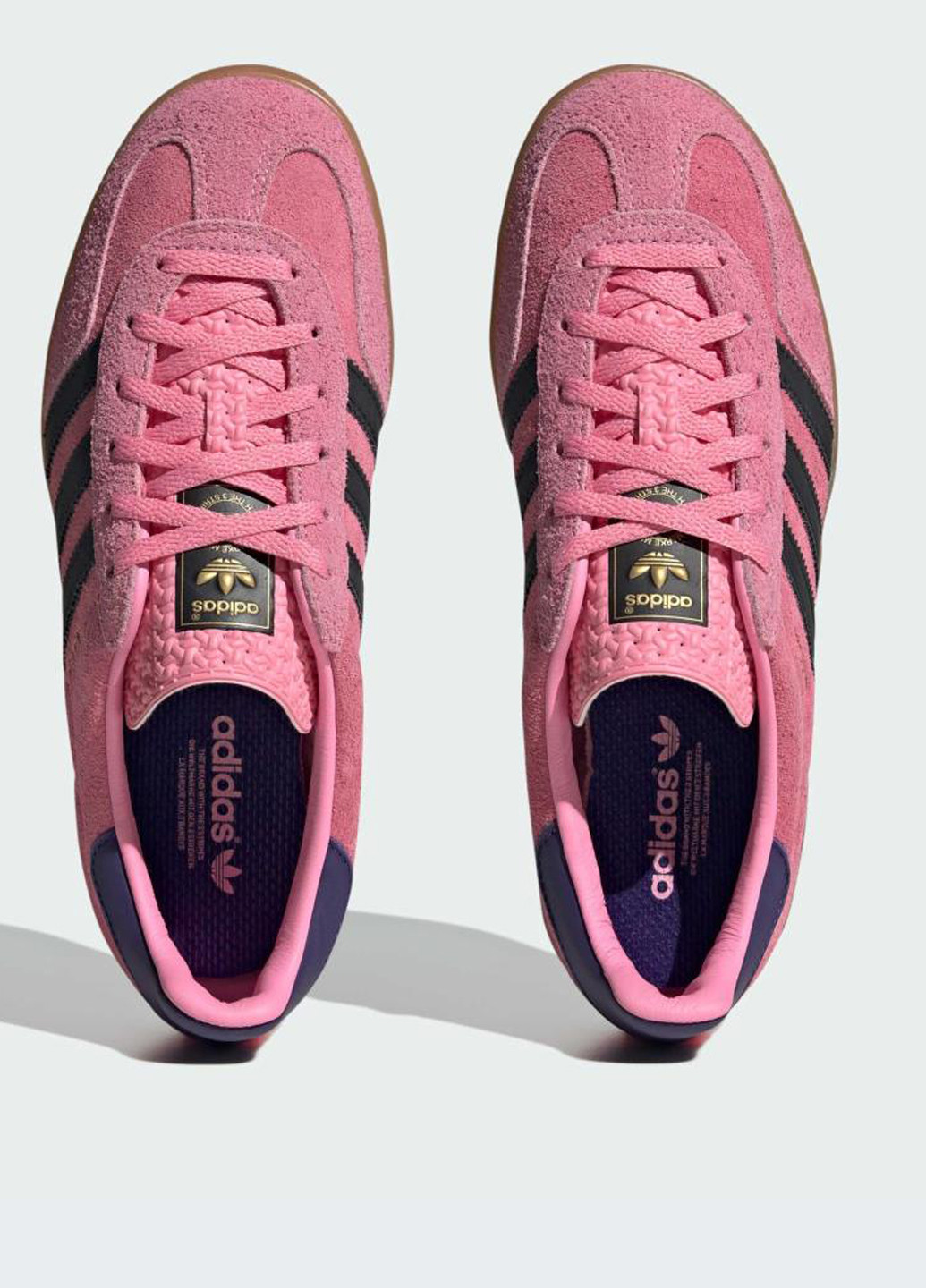 Кросівки IE7002 adidas Gazelle рожеві демісезони (317218339)