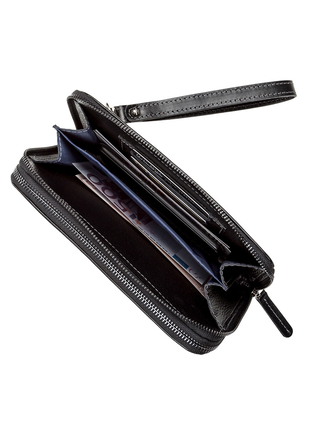 Чоловічий шкіряний клатч 22х14х4 см Shvigel (252128413)