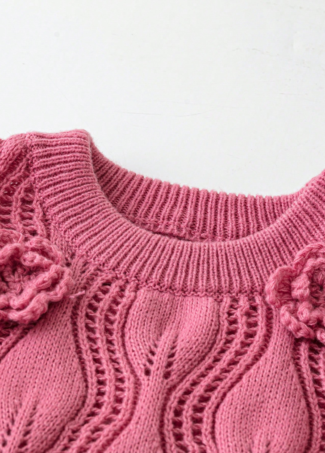 Фуксиновий (колору Фукія) демісезонний джемпер джемпер SHEIN