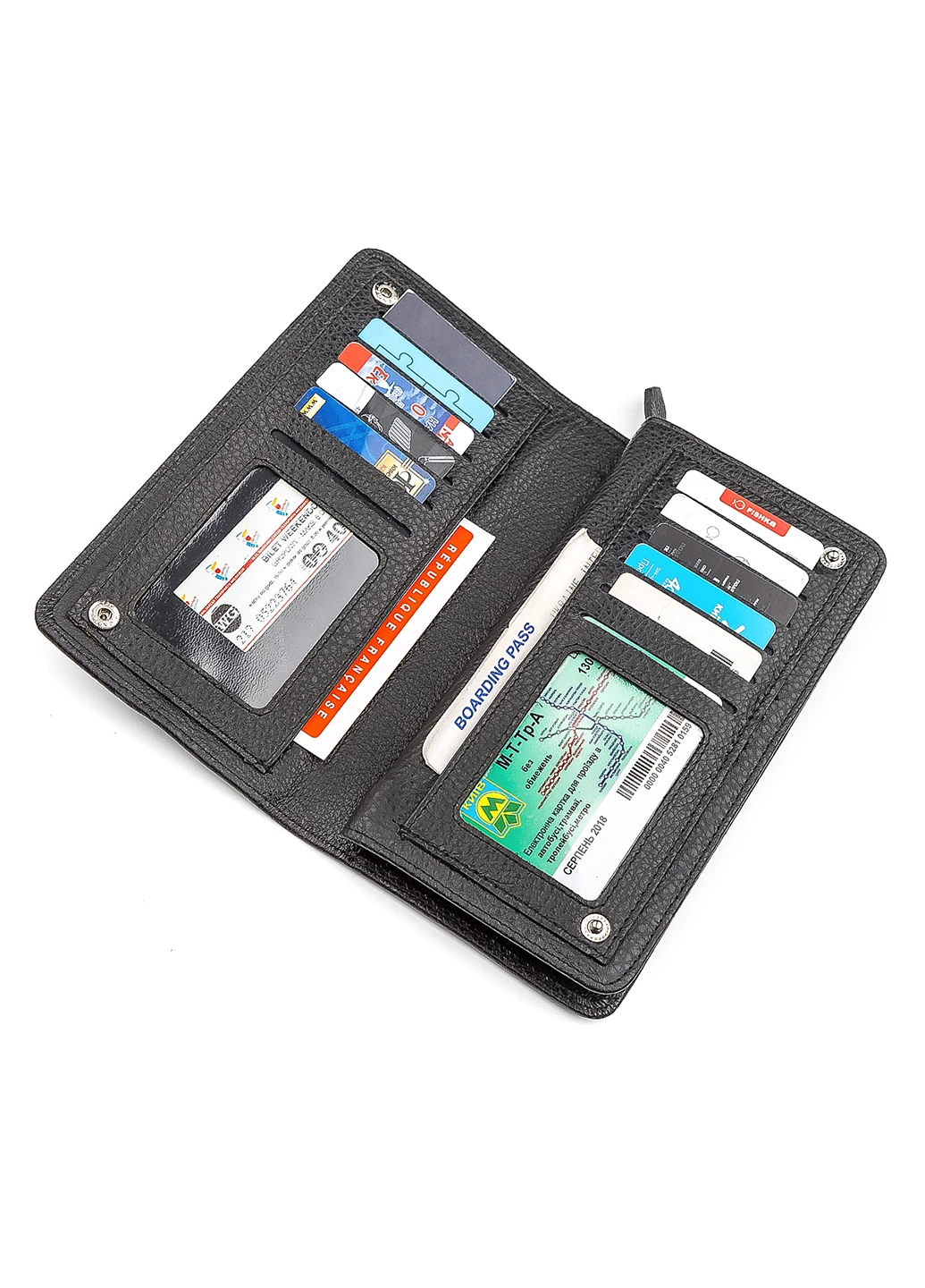 Чоловічий шкіряний гаманець 10х20х3,5 см st leather (252132991)