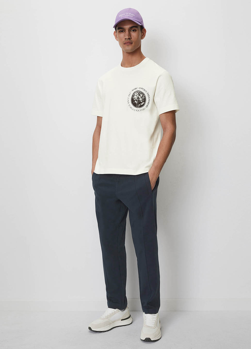 Молочная футболка Marc O'Polo