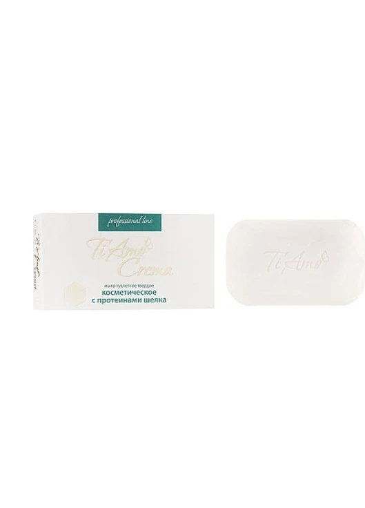 Мило туалетне Ti Amo Crema з протеїном шовку 115 г No Brand (247619515)