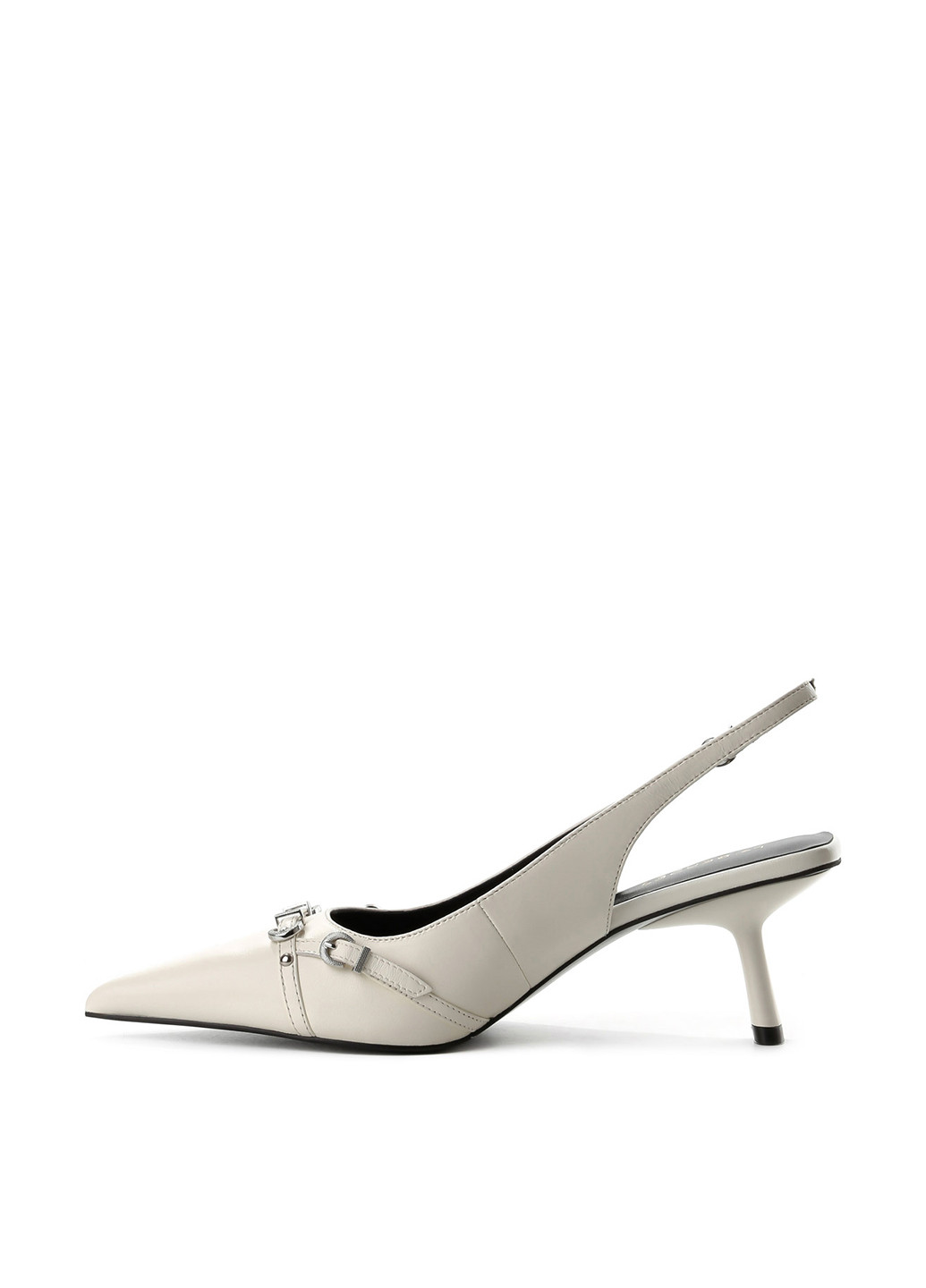 Le'BERDES Туфлі слінгбекі молочний з натуральна шкіра, україна — літо (360795551)