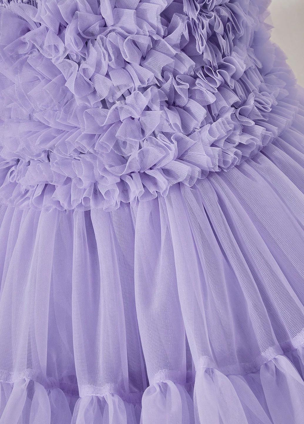 Светло-фиолетовое платье SHEIN (346396588)