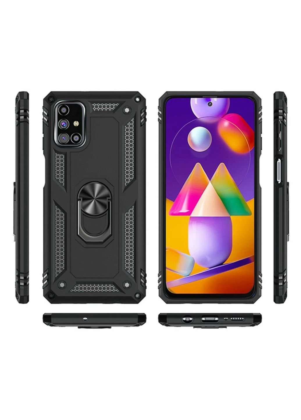 Чехол для мобильного телефона Military Samsung Galaxy M31s SM-M317 Black (705567) BeCover (252572755)