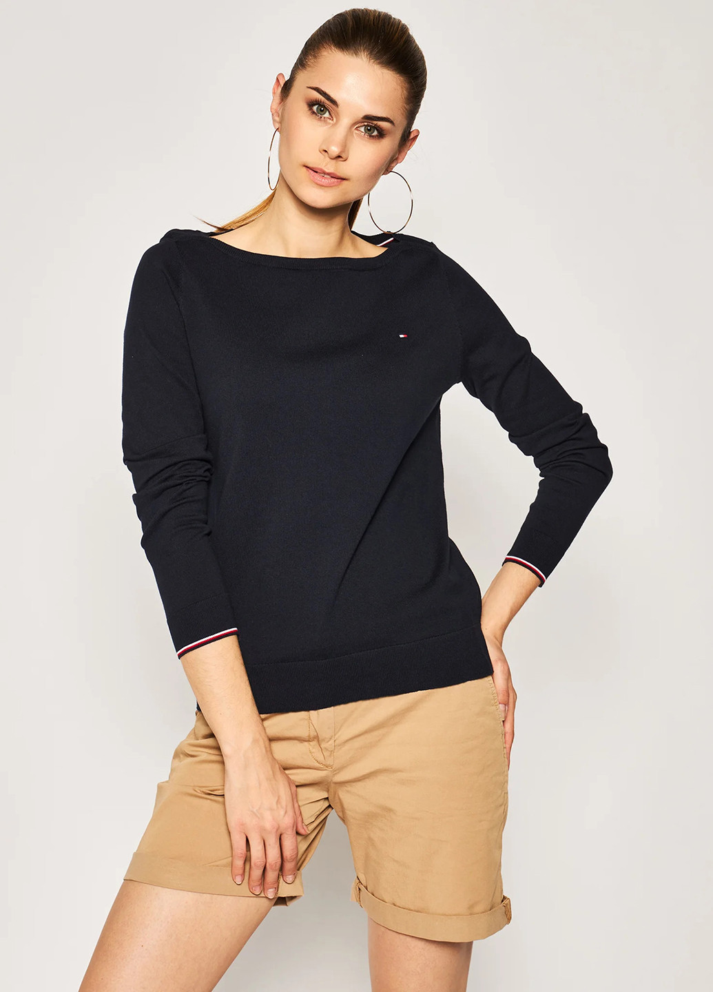 Темно-синій демісезонний джемпер джемпер Tommy Hilfiger