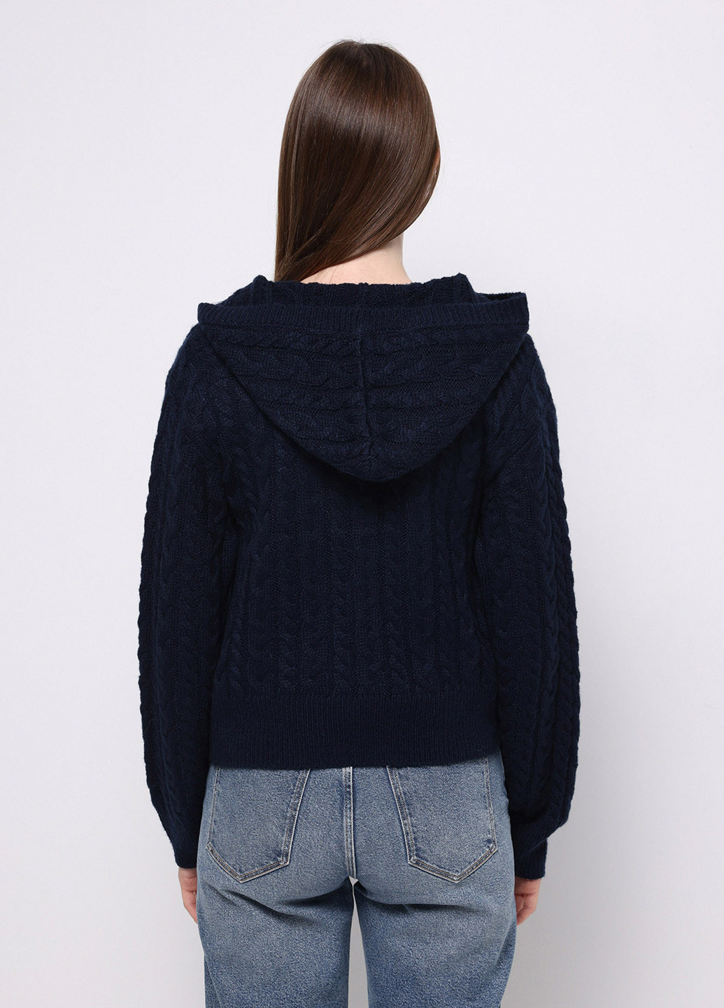 Темно-синий зимний свитер Colin's