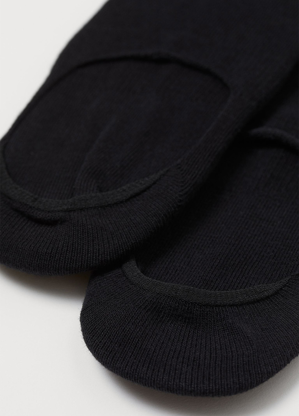 Подследники (5 шт.) H&M без уплотненного носка однотонные чёрные повседневные