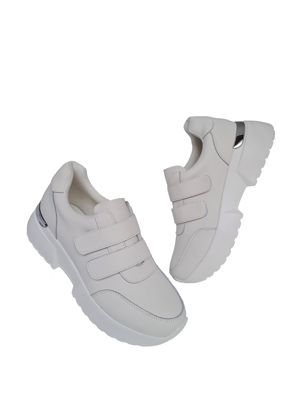 Белые демисезонные кроссовки Yimeili
