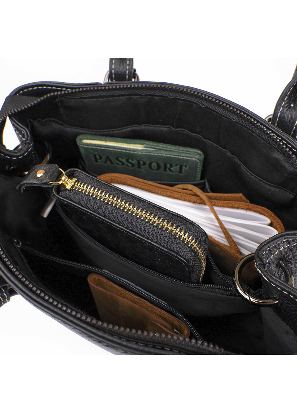 Жіноча шкіряна сумка 29х22х11,5 см Vintage (252129083)